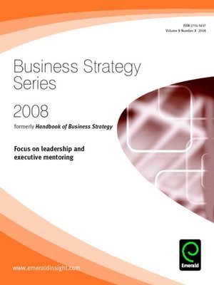 cover image of Business Strategy Series, Volume 9, Issue 3